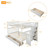 Twin Over Full Bunk Beds With Stairs, Drawers, Storage And Safety Guard Rail, For Bedroom, Dorm, For Kids, Adults, White