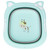 Zaqw Portable Wash Basin,foldable Water Basin,multifunctional Foldable Baby Washbasin Cartoon Pattern Portable Wash Basin Green
