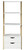 4d Concepts Heidi Collection Bookcase