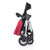 Evenflo Pivot Baby Stroller And Safemax Infant Car Seat Travel System, Red