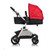 Evenflo Pivot Baby Stroller And Safemax Infant Car Seat Travel System, Red