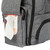 K-cliffs Stroller Straps Changing Pad Included Backpack Diaper Bag, Gray