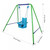Clearance Folding Swing Frame With Safety Harness- My First Toddler Swing - Easy To Install -heavy-duty Baby Indoor/outdoor Swing Set For Baby Chirldren' S Gift