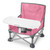 Summer Pop 'n Sit Portable Booster (pink & Gray)