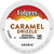 Folgers Caramel Drizzle Flavored Coffee, 12 Keurig K-cup Pods