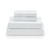 Glowsol 4 Pcs 100% Bamboo Sheet Bed Sheet Set Silky Soft Cooling Sheets With 16 Inch Deep Pocket, White, Queen