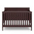 Storkcraft Alpine 5-in-1 Convertible Baby Crib Espresso