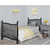 Dream On Me Piper 4-in-1 Convertible Mini Crib, Black