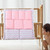 Famure Crib Hangings Storage Bag Baby Bedside Nursery Organizers Baby Infant Crib Hangings Bag For Toys Diapers Pacifiers 9 Pocket Cotton Crib Storage Caddy Hanger Container For Baby Improved