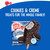Good Humor Frozen Cookies N Creme Dessert Bar, 2.95 Fl Oz 6 Count