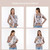 Obosoe Ergonomic Sling Wrap Baby Carrier Multi-function Sling Wrap, Gray