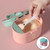 Baby Formula Dispenser Snack Storage Leak-proof Milk Box For Infant Pink