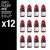 Vitaminwater Zero Sugar Xxx, Electrolyte Enhanced Water W/ Vitamins, Açai-blueberry-pomegranate Drinks, 20 Fl Oz, 12 Pack