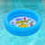 Pvc Kids Inflatable Swimming Pool Children Bath Tub Portable Summer Indoor And Outdoor Beach Inflated Backyard Fun Toy Bathtub Durable - Light Blue