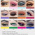 Colorful Eyeliner Set, Matte Liquid Eyeliner, Bright Color Eyeliners, Waterproof High Pigmented Neon Eye Liner Pen,white #1