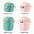 Portable Milk Powder Container Airtight Storage Baby Food Milk Box With Scoop Bpa Free Sealed Milk Container