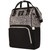 Vbiger Changing Pad Included Adjustable Shoulder Strap Insulated Zipper Pocket Easy To Clean Backpack Diaper Bag, Leopard
