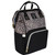 Vbiger Changing Pad Included Adjustable Shoulder Strap Insulated Zipper Pocket Easy To Clean Backpack Diaper Bag, Leopard