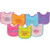 Luvable Friends Baby Boy And Girl Drooler Bib With Peva Back, 7-pack - Pink
