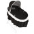 Dream On Me Lacy, Portable 2-in-1 Bassinet And Cradle In Black