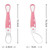 Opolski Flexible 1 Set Bite Resistant Feeding Spoon Easy Use Silicone Flexible Safe Infant Training Scoop For Home