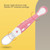Opolski Flexible 1 Set Bite Resistant Feeding Spoon Easy Use Silicone Flexible Safe Infant Training Scoop For Home