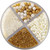 Wilton 4-cell Pearlized Gold Sprinkles Mix, 3.8 Oz.