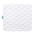 Playard Mattress Cover -for Square Play Yard, Perfect For New Room2 / Totbloc Portable Playard, Waterproof, Ultra Soft, Fitted Playpen Mattress Cover, White