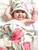 Bamboo Floral Hooded Baby Towel
