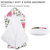 Bamboo Floral Hooded Baby Towel