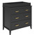Little Seeds Monarch Hill Hawken 3 Drawer Changing Table, Black