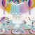 Way To Celebrate! Unicorn & Rainbow Pick Birthday Candles, 6ct