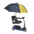 Alveytech Universal Grip Umbrella Holder For Mobility Scooters, Power Chairs, & Wheelchairs