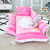 Baby Bed Nest, Lounger Cotton Character Soft Breathable Washable Expandable Baby Co-sleeper Crib Bed With Pillow And Blanket (pink Unicorn)