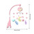 Julam Baby Musical Crib Mobile With Timing Function Projector Remote Control And Lights Anti-skid Rotating Music Box With Timing Function Newborn Musical Toy