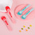 Kangqi Spoon Fork Anti Scald Feeding Flatware Colorful Temperature Sensing Spoon Fork For Toddler