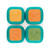 Oxo Tot Baby Blocks Freezer Storage Containers (4oz), Teal