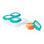 Oxo Tot Baby Blocks Freezer Storage Containers (4oz), Teal