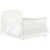 Evolur Westbury 5-in-1 Convertible Crib, Aged White
