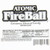 Sweetgourmet Medium Atomic Fireballs Wrapped Cinnamon Candy | 2 Pounds