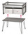 Badger Basket Contempo Convertible Changing Table With Two Baskets - Gray