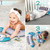 Infantino Grow-with-me 3-in-1 Tummy Time Kicking Piano, Teal, Infanto To Toodler, 0 Months+