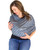 Monbebe 4-in-1 Multipurpose Nursing Cover And Infinity Scarf, Grey