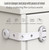 5 Pack Baby Proof Child Safety Strap Locks For Drawer, Cabinet Door, Fridge, Toilet Seat, Dishwasher, Cupboard - Adjustable Childproof Cabinets Locks.