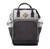 Bb Gear Backpack Diaper Bag With Adjustable Shoulder Strap, Gray