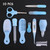 Baby Grooming Kit, Baby Care Items, Baby Care Essentials Set, Baby Supplies Set, 10 Pcs Baby Health Care Set Safety For Newborn, Infant & Toddler (blue)