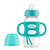 Dr. Brown's Options+ Wide-neck Sippy Spout Baby Bottle With Silicone Handle, Turquoise, 9 Ounce