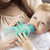 Dr. Brown's Sippy Spout Baby Bottle With 100% Silicone Handle, 8 Ounce, Turquoise