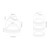 Hemoton 1 Set Portable Milk Powder Box Detachable 3 Layers Portable Milk Powder Container