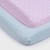 Parent's Choice Playard Sheets, Pink Dots & Blue, 2 Count